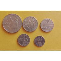 Монеты юбилейные СССР, 5 шт.