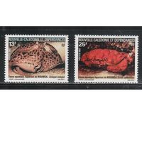 Новая Каледония-1982(Мих.681-682) **  , Морская  Фауна,Крабы(полная серия)