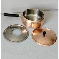 Медная кастрюля Сотейник Швейцария 70 гг Клеймо