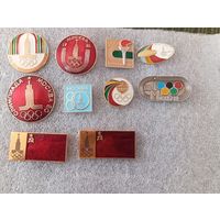 Значки Олимпиада-80