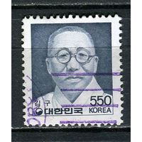 Южная Корея - 1986 - Ким Гу - [Mi. 1493] - полная серия - 1 марка. Гашеная.  (Лот 69HM)-T2P13