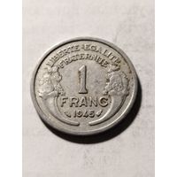Франция 1 франк 1945