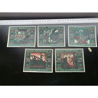 Германия-нотгельд   25.50 .75 ПФЕННИГОВ 1921 OSTERFELD