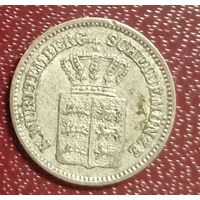 Вюртемберг 1 крейцер 1867г. Нечастый. Тираж 119000