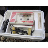 Магнитофон-проигрыватель стереофонический(плеер) советский Амфитон П402С.