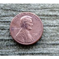 Werty71 США 1 цент 1985