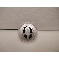 Звычайная туркаука. Обыкновенная горлица.Птушка года. Птица года. м/н, 1 рубль 2023г