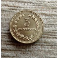 Werty71 Сальвадор 3 сентаво 1974 Блеск