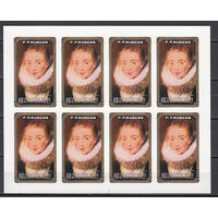 Живопись. Рубенс. КНДР. 1983. Малый лист б/з. Michel N 2406 (- е).