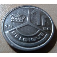 1 франк 1989 BELGIQUE