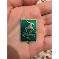 Тихвин 1383 ЗНАЧОК С РУБЛЯ