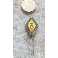 Значок Венгрия, военный спорт, 1961