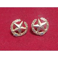 Эмблемы общевойсковые ВС РФ( в серебре)