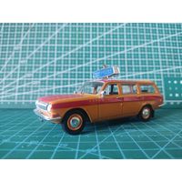 Масштабная модель ГАЗ 24-02 Аэрофлот ВОЛГА Масштаб 1/43 Deagostini