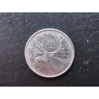 25 центов, 1969. Канада.