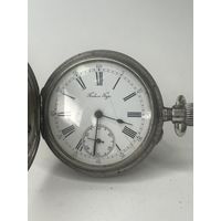 Карманные часы Буре серебро На ходу