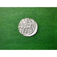 Динарий 1559 Сигизмунд II Август Рельеф!