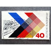 Марка Германия 1973 год 19-я годовщина германо-французского сотрудничества