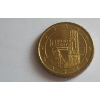 Австрия 2010 10 евроцентов