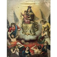 Старинная литография