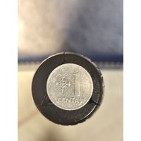 Литва 1 цент 1991 -2-