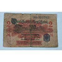 1914 год Германия 2 марки