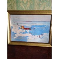 Плужник М.А."Зимнее утро" 1963 год