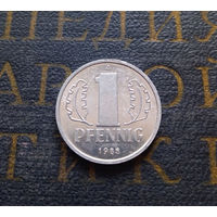 1 пфенниг 1985 (A) Германия ГДР #29 UNC