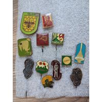 Значки тяжёлые на выбор