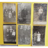 Фото бытовые; Зап. Бел., 1930-1940-е гг. Цена за единицу