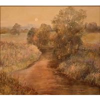 Картина Е. А.Барановская "Ласкавае цяпло" 2025 год