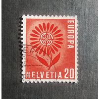 Марка Швейцария 1964 год ЕВРОПА СЕРТ