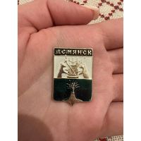 Демянск ЗНАЧОК С РУБЛЯ