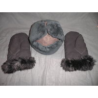 Шапка зимняя и рукавица СА СССР.С рубля.