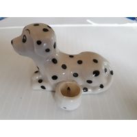 Собачка (щенок) дог со свечкой, без минимальной цены.