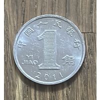 Китай 1 Цзяо 2011г.