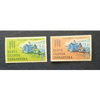 Кения-Уганда-Таньганика** 1963 омнибус британского содружества борьба с голодом