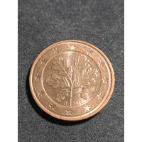 Германия 5 евроцентов 2016 G