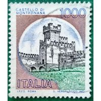 Италия 1980. Замок Монтаньяна в регионе Венето