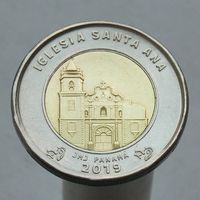 Панама 1 бальбоа 2019 Церковь Иглесиа Санта Ана