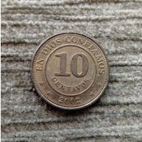 Werty71 Никарагуа 10 сентаво 2002