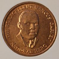 Ямайка 25 центов 1996 год