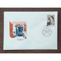 СССР 1984г. КПД худ.Комлев. Индира Ганди. СГ.