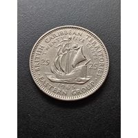 Восточные Карибы 25 центов 1965 г.