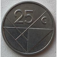Аруба 25 центов 2009 г.