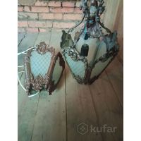 Винтажные люстра и бра СССР