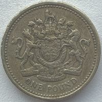 Великобритания 1 фунт 1983 г.