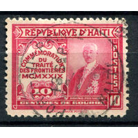 Гаити - 1929г. - президент Борно - 1 марка - полная серия, гашёная [Mi 251]. #4-W1-121-A-1