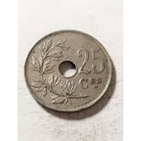 Бельгия 25 сентим 1921