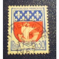 Марка Франции 1967 г.в.